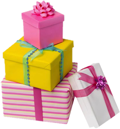 Tubes Paquets Cadeaux
